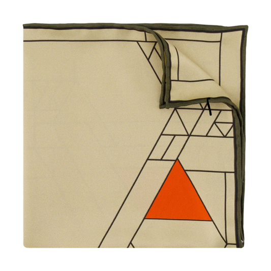 Pocket Square - Midway Winter Gardens - Prairie Wheat
