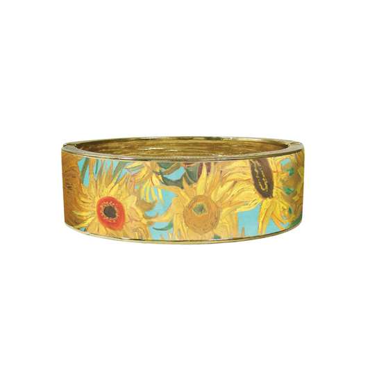 Cuff Bracelet - Van Gogh Sunflowers