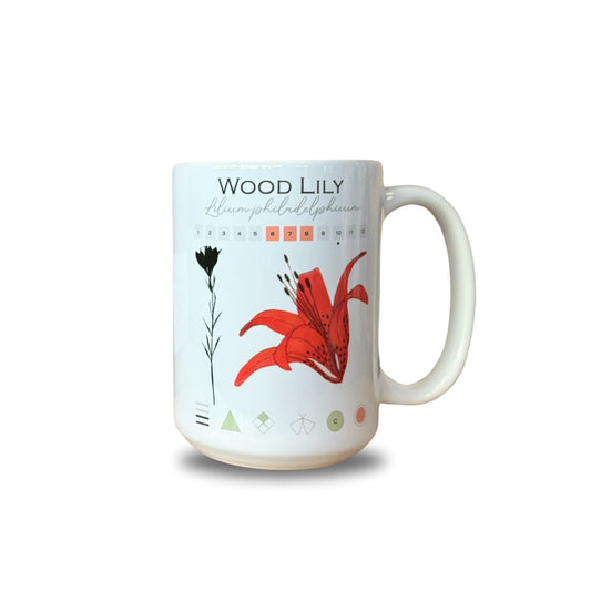 Coffee Mug - Wood Lily