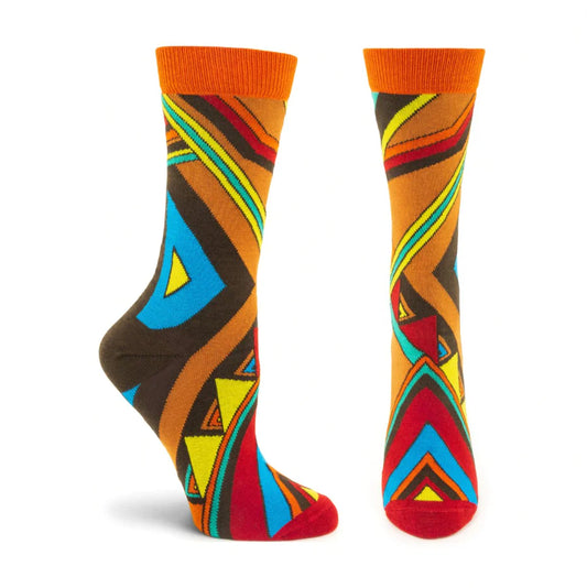 Socks - Women's Architectural Record Brown